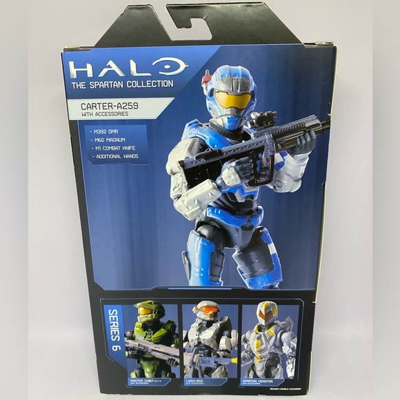 Halo The Spartan Collection Carter-A259 Action Figure - Picture 4 of 5